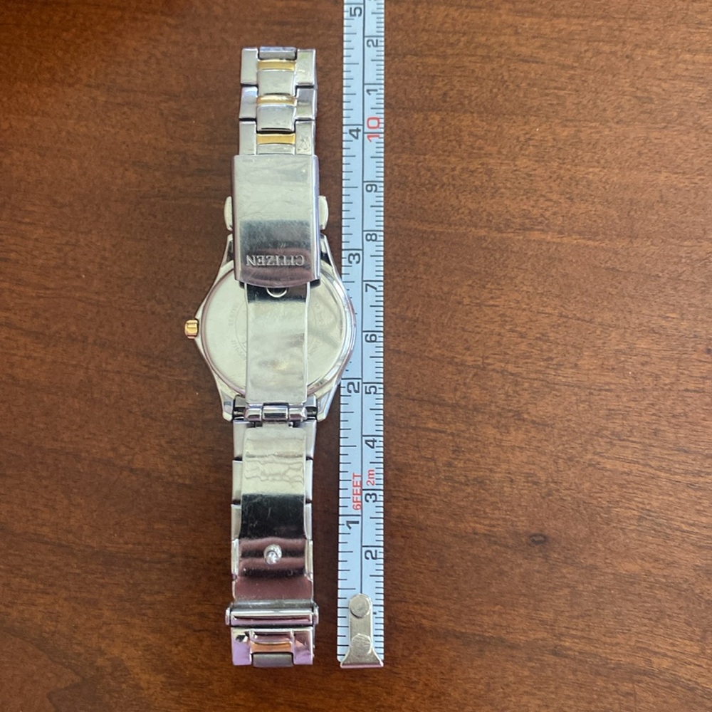 Citizen Eco-Drive Silhouette Women's Two-Tone Stainless Steel Crystal Watch - Picture 8 of 10